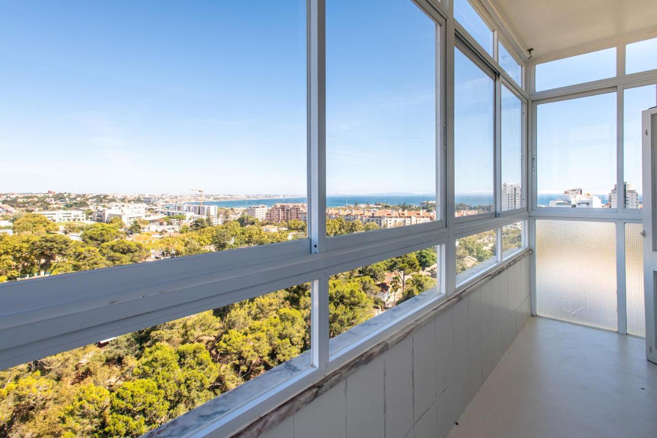 Amazing Sea View Apt With Pool Cascais - Atjoanas Bagian luar foto