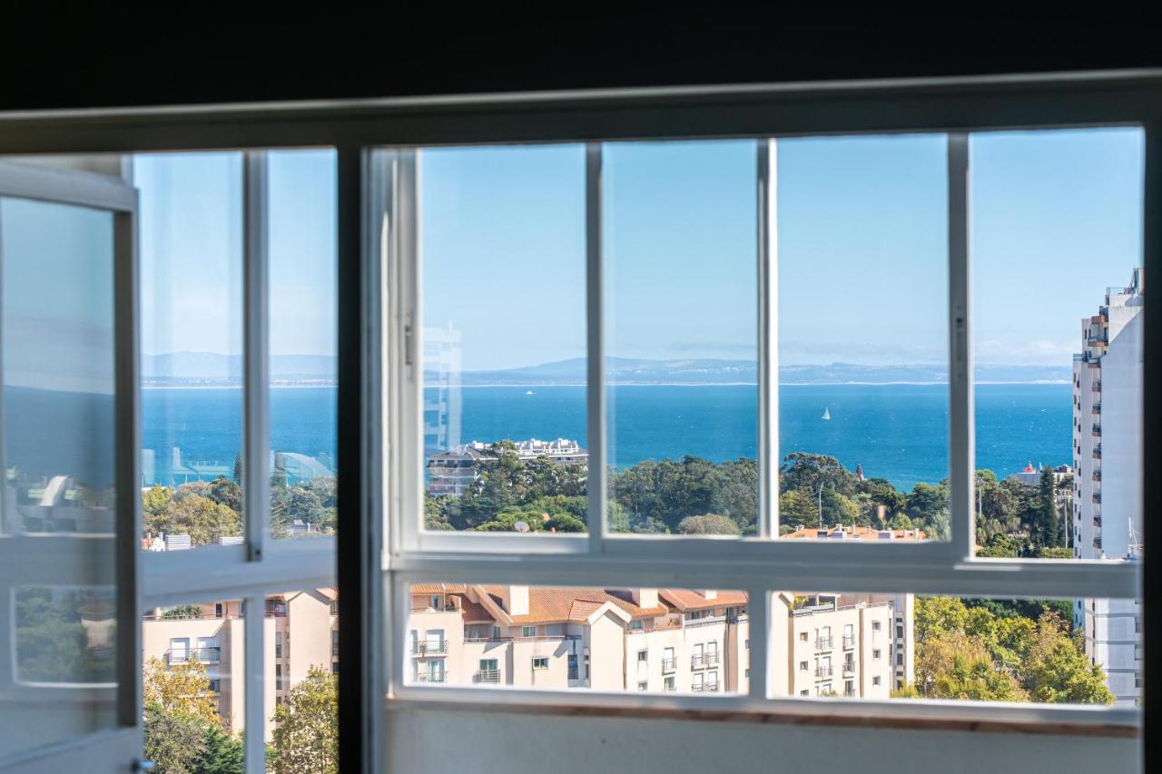 Amazing Sea View Apt With Pool Cascais - Atjoanas Bagian luar foto