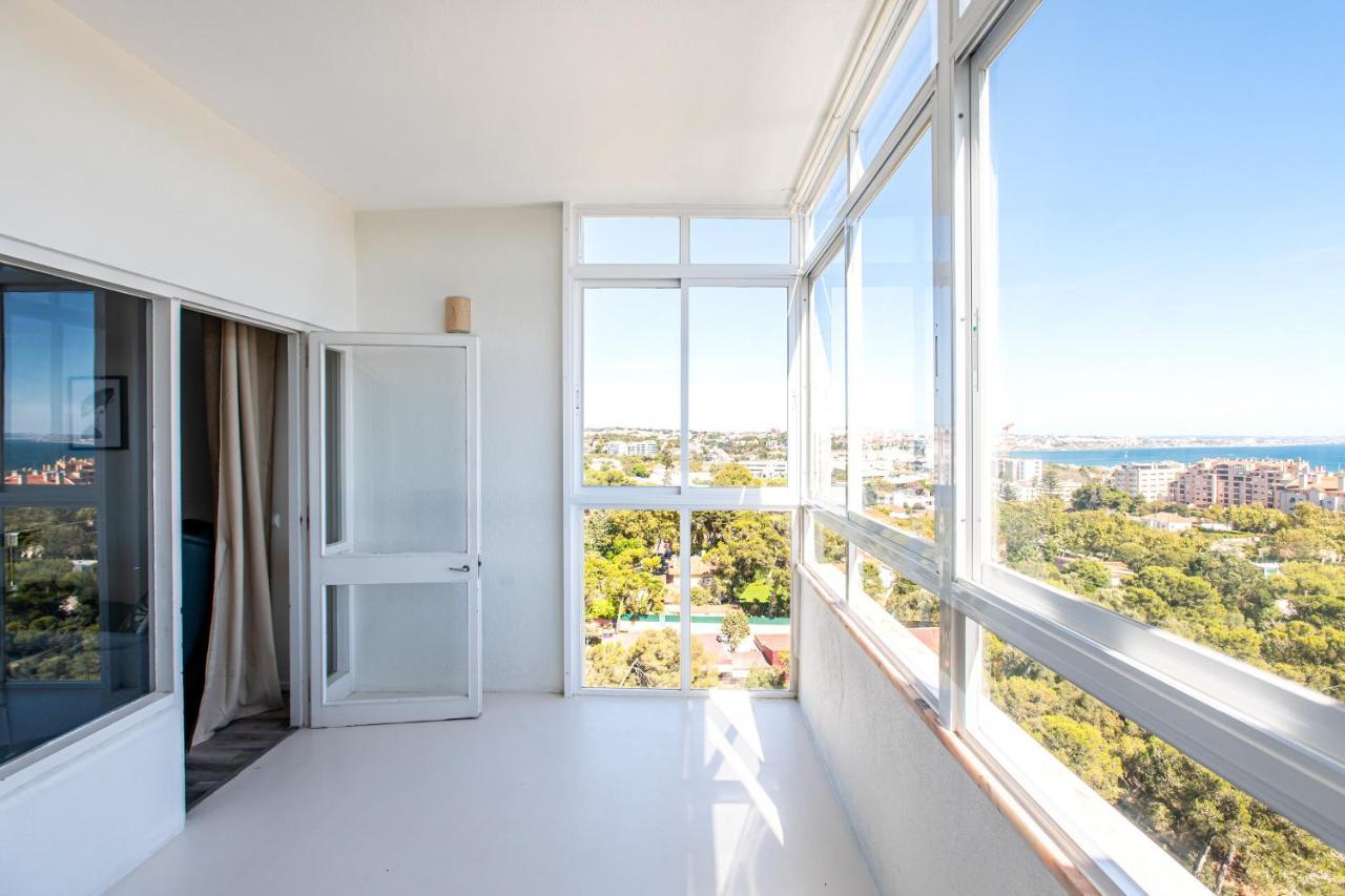 Amazing Sea View Apt With Pool Cascais - Atjoanas Bagian luar foto