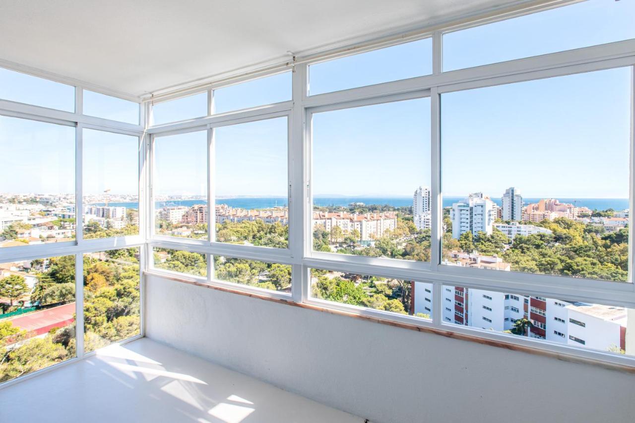 Amazing Sea View Apt With Pool Cascais - Atjoanas Bagian luar foto