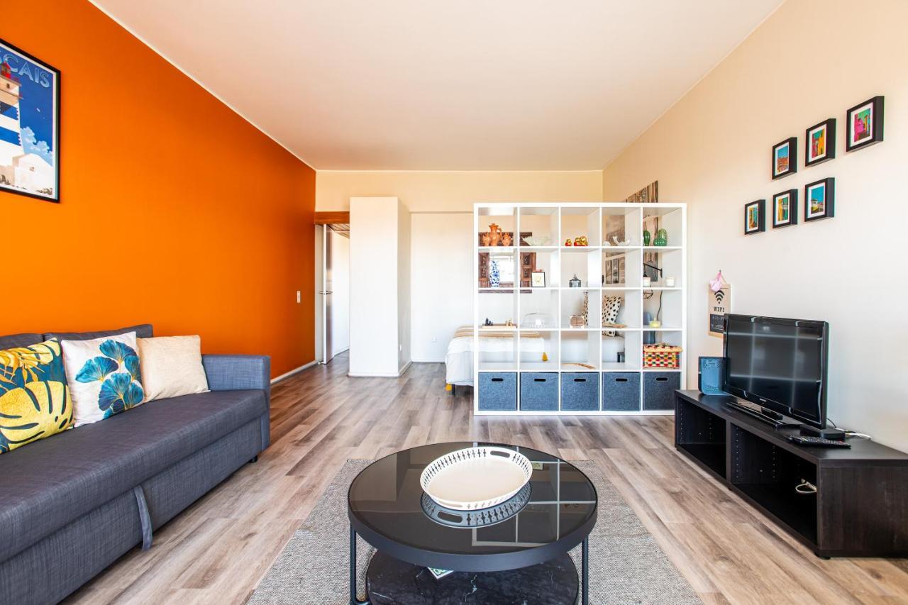 Amazing Sea View Apt With Pool Cascais - Atjoanas Bagian luar foto