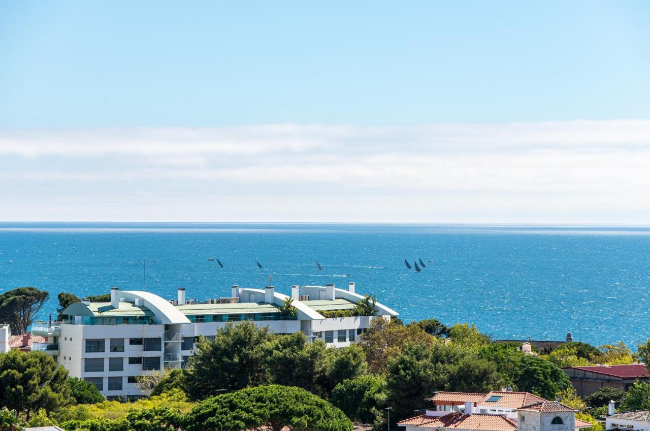Amazing Sea View Apt With Pool Cascais - Atjoanas Bagian luar foto
