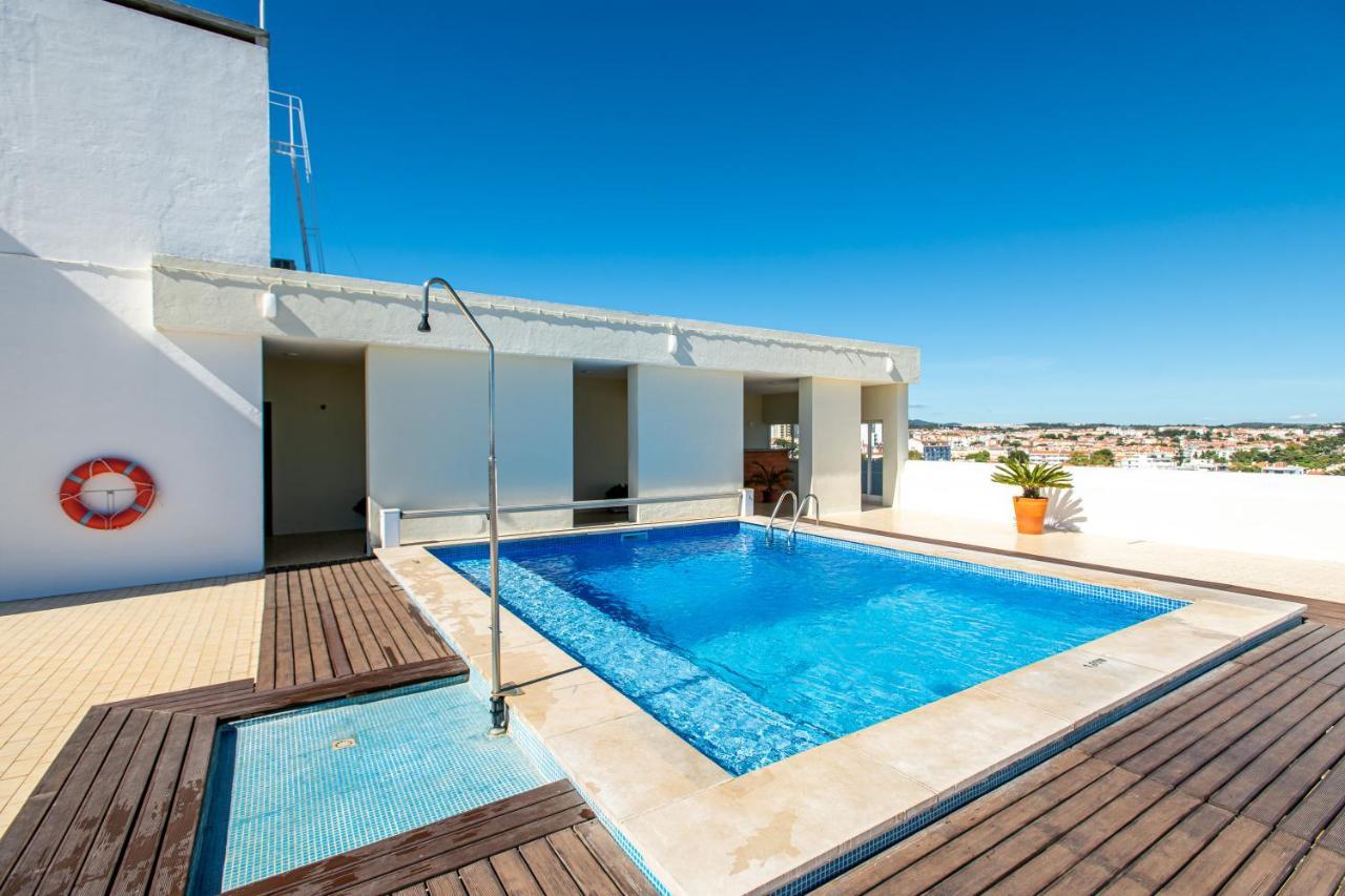 Amazing Sea View Apt With Pool Cascais - Atjoanas Bagian luar foto