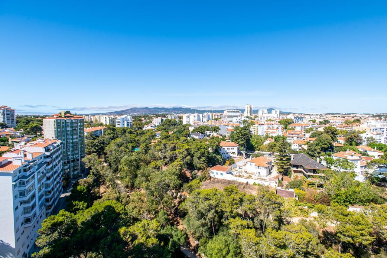 Amazing Sea View Apt With Pool Cascais - Atjoanas Bagian luar foto